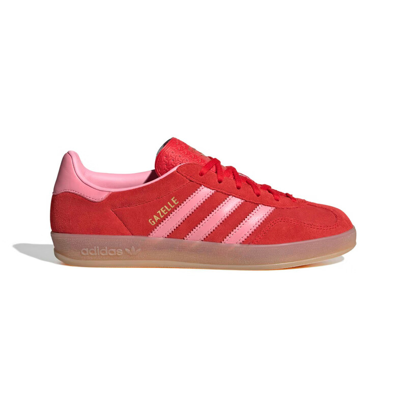 Adidas Originals Women's GAZELLE INDOOR W Casual Shoes IH6797 Light Scarlet Size 38 1