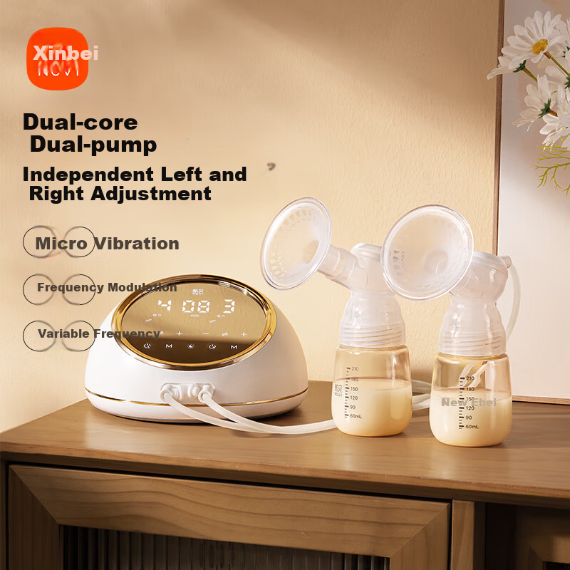 Xinbei Electric Breast Pump Double-Sided Painless Fully Automatic High Suction Breast Extractor 8129-1