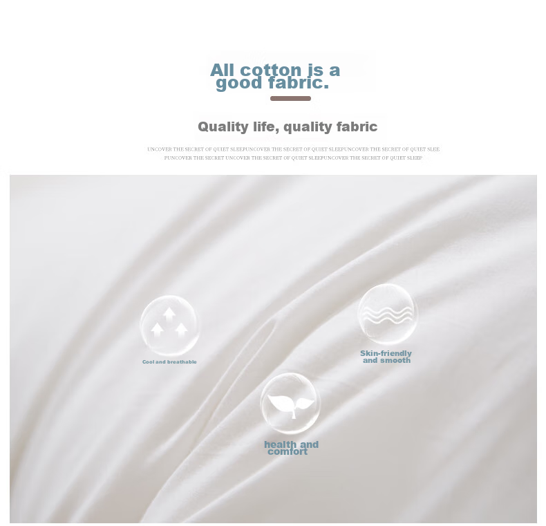 Hengyuanxiang Pure Cotton Pillow Insert, Backrest Cushion, Square Sofa Pillow, 50*50cm 3