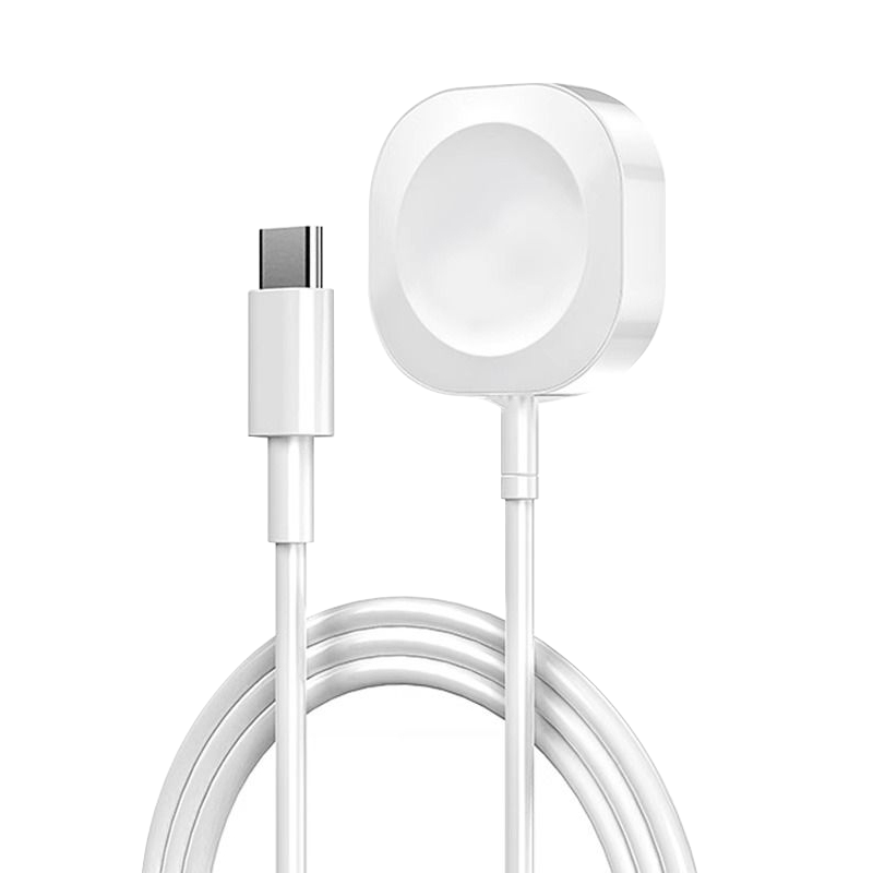 BIAZE Compatible Apple Watch Charger, Charging Cable for IWatch S12/11/10/9/8/7/SE3/Ultra3, Rectangular Type-C Magnetic Charging Dock
