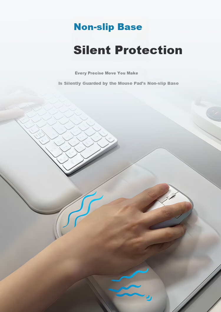 Kensington ErgoSoft™ Mechanical Keyboard Ultra-Thin Keyboard Mouse Wrist Rest Ergonomic Keyboard Wrist Rest K52799 11