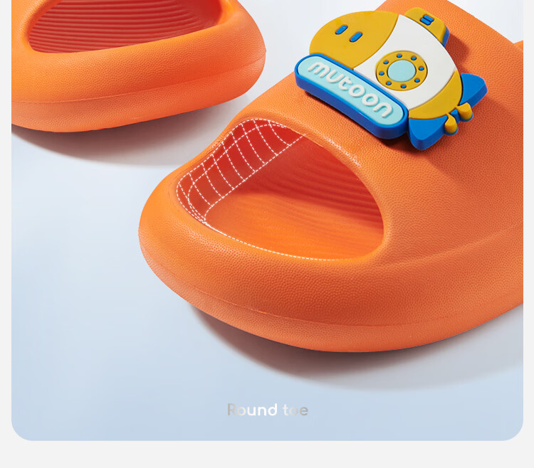 Mutong Kids Summer Slippers Boys Girls Cartoon Bathroom Indoor Soft Sole Lightweight Trendy Slippers Police Car Blue Size 26 220 7