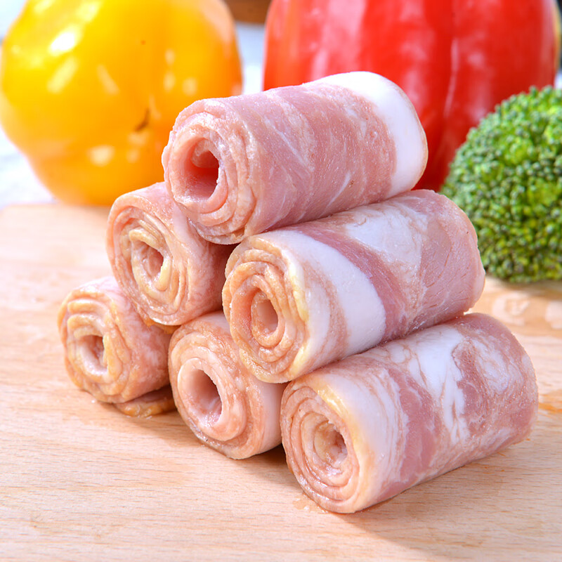 金锣经典培根肉片1斤猪肉培根三明治火锅早餐食材空气炸锅