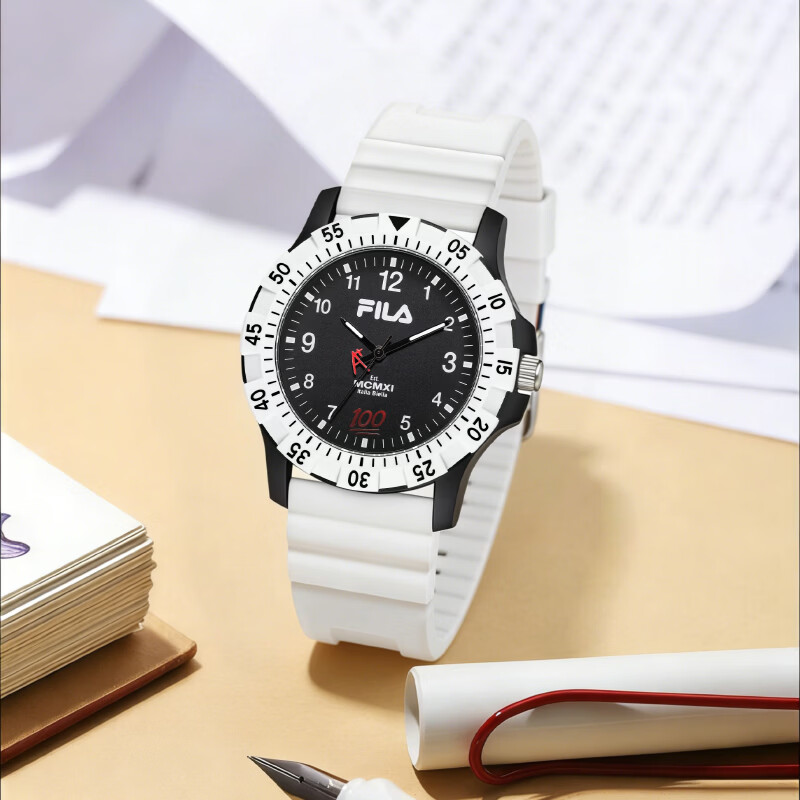 FILA Student Watch for Middle and High School Exams Outdoor Sports Quartz Watch Gift for Kids 6842-003