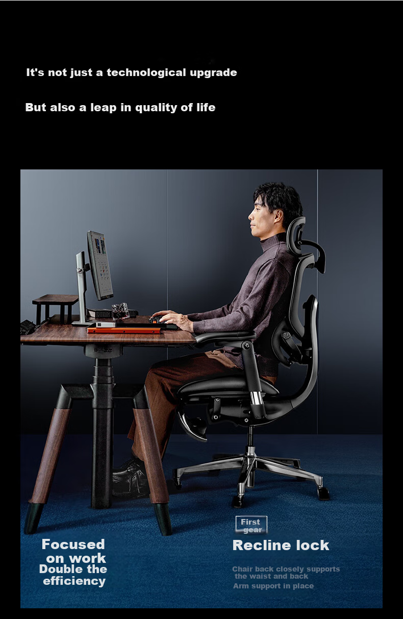 Sihoo C500 II / C300 II Ultra Ergonomic Computer Office Chair Human Engineering Seat 22