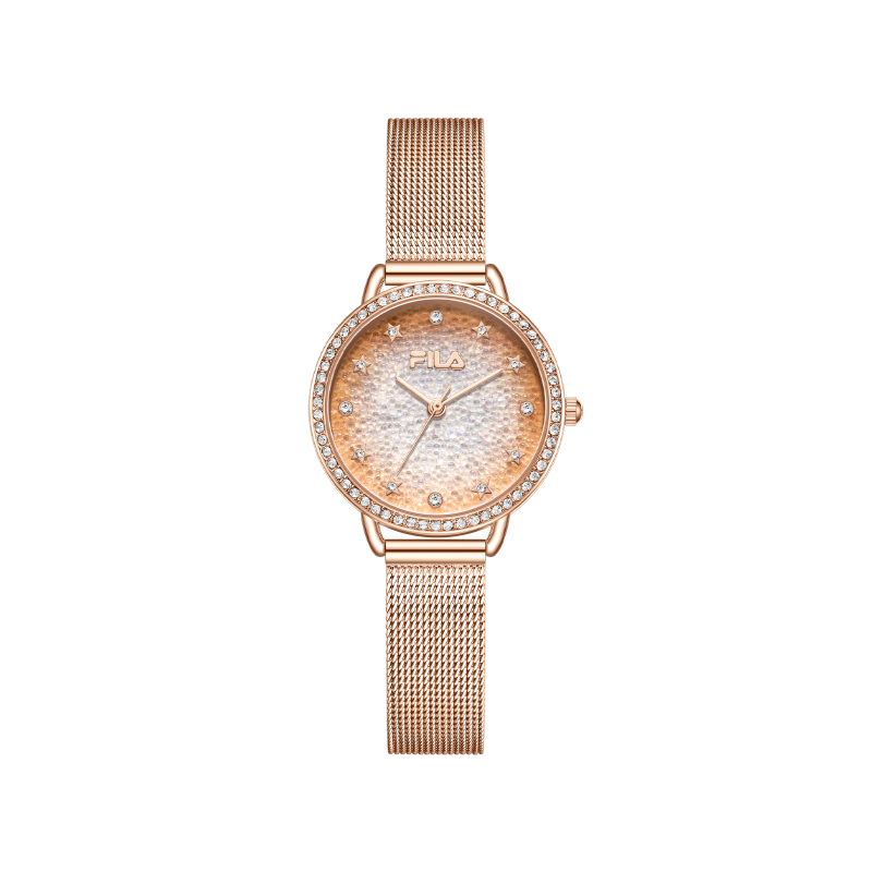 FILA Women's Starry Sky High-End Watch Female Student Watch Birthday Gift for Girlfriend 6822-102