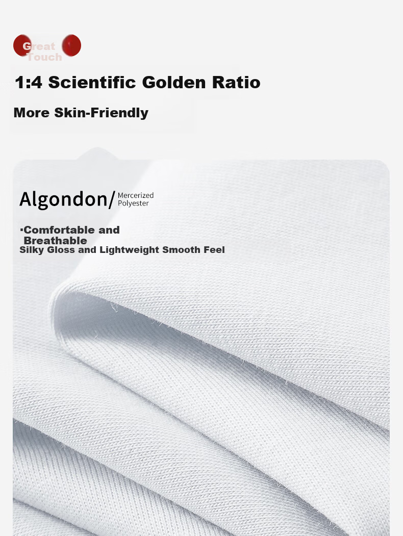 Mengyangwang Short Sleeve T-Shirt Men Xinjiang Cotton Men's Base Shirt 5A Antibacterial Crew Neck White Small T Wearable Gray XL 4