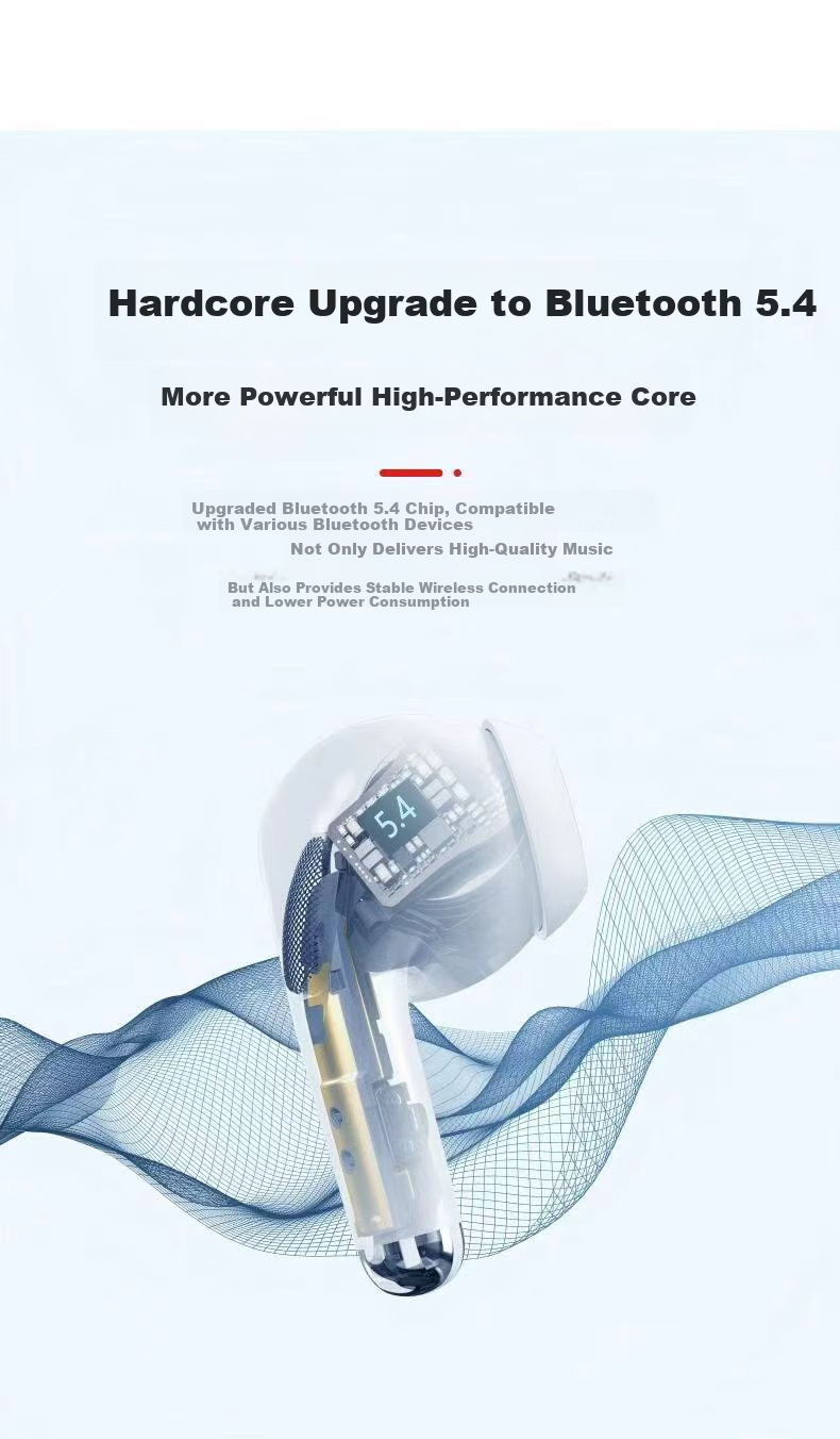 Lenovo LP40pro Bluetooth Wireless Semi-In-Ear Earphones Running Sports Music Call Noise Cancelling Gaming Long Battery Life Compatible with Apple Huawei Xiaomi Black 4