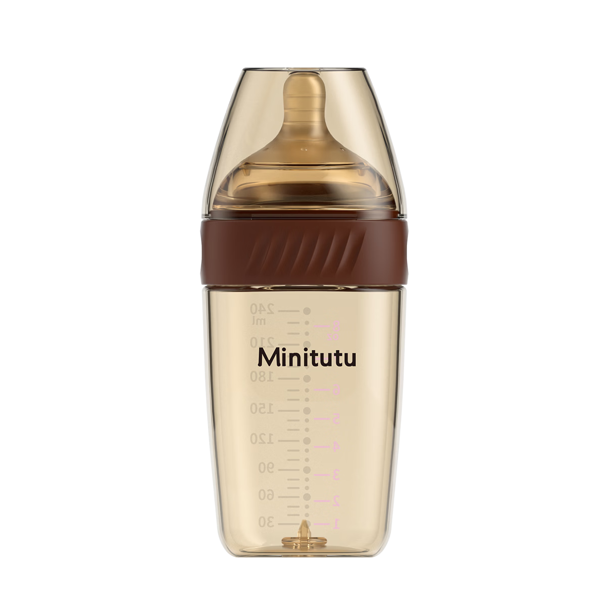 MINITUTU PPSU Baby Bottle, Anti-Colic, Anti-Spitting, Anti-Choking, Suitable for Breast Milk, 160ml