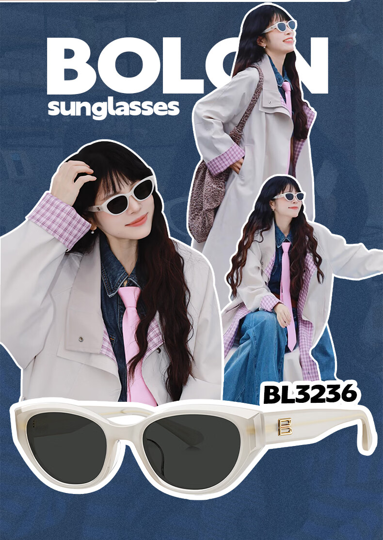 BOLON Bolon Eyewear 2026 New Ding Yuxi Same Style Sunglasses Men Driving Sun Protection Polarized BL3236C10 2
