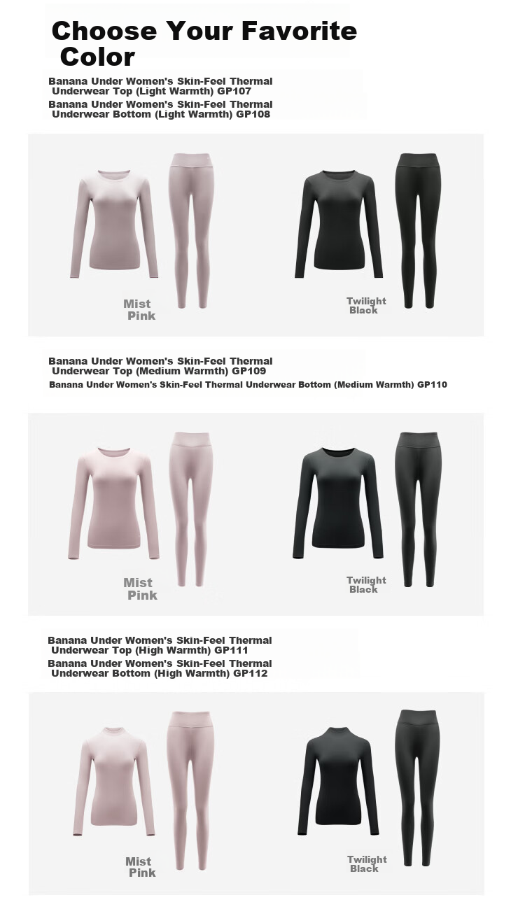 Beneunder Women's Thermal Fleece-Lined Autumn Winter Leggings Seamless Anti-Static Warm Base Layer Pants 33