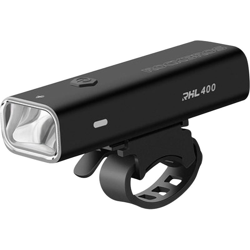 ROCKBROS Bicycle Front Light, High-Beam Night Riding Flashlight, USB Rechargeable, for Road And Mountain Bikes, Cycling Equipment
