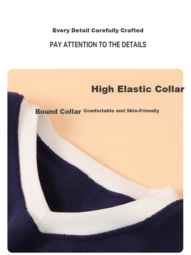 Bingxue Kapok Children's Warm Vest Autumn Winter Double-Sided Fleece Thickened Boys and Girls Base Layer Antibacterial Vest 7A 12