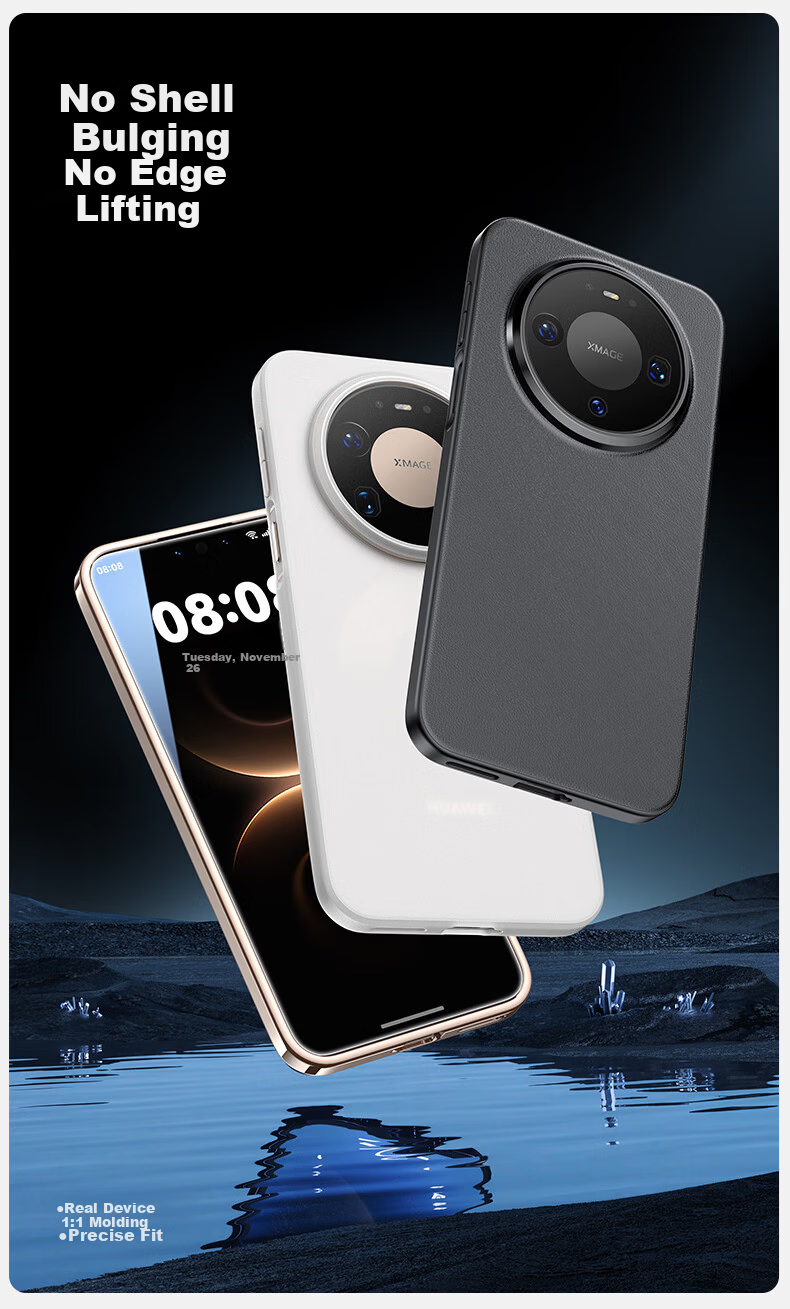 Shanmo Tempered Glass Screen Protector for Huawei Mate80 Mate80 Pro - HD Full Coverage Explosion-Proof Anti-Fingerprint Smooth Phone Film 10