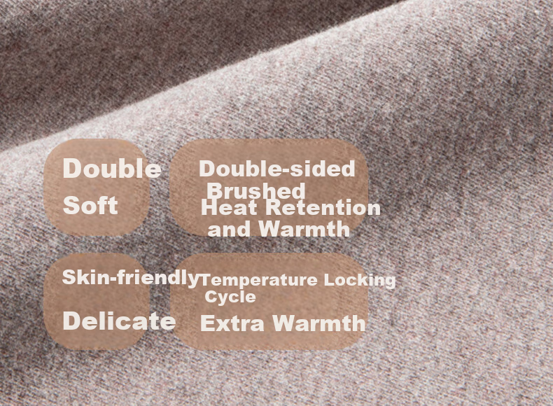 Three-Needle Thermal Underwear Men Xinjiang Long-Staple Cotton Men's Autumn Shirt and Pants Fleece Basic Base Layer Cotton Sweater Women's Couple Set 6