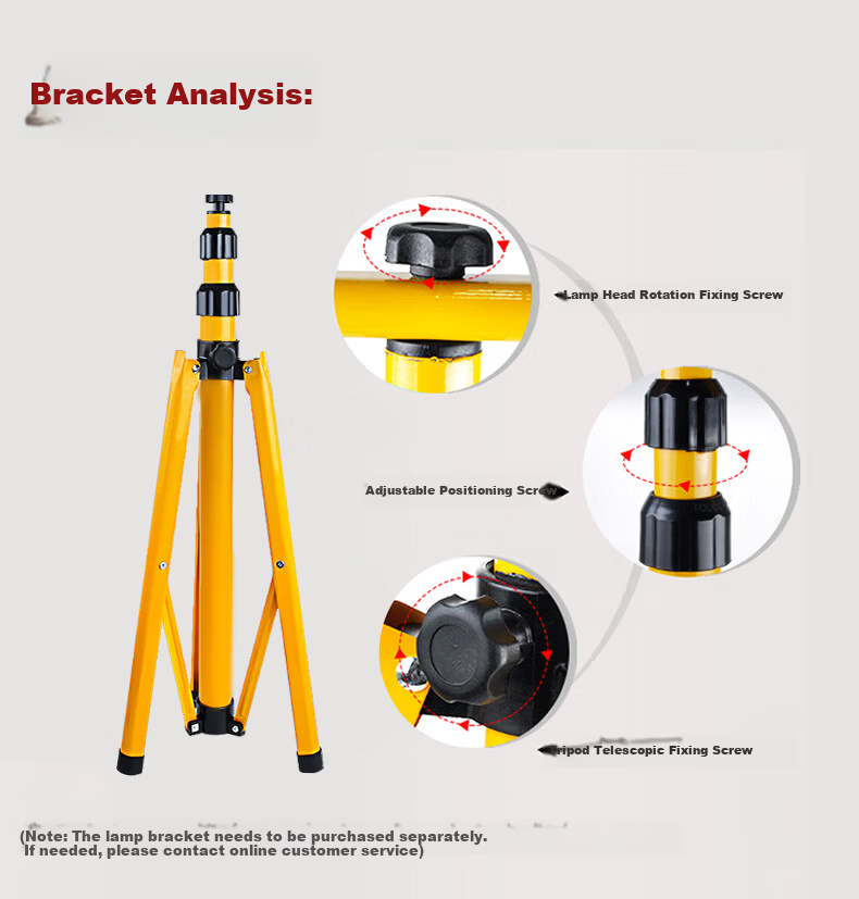 MAX LOAD Rechargeable Portable Ultra-Bright Outdoor Camping Emergency Power Outage Long-Lasting Handheld Floodlight 11