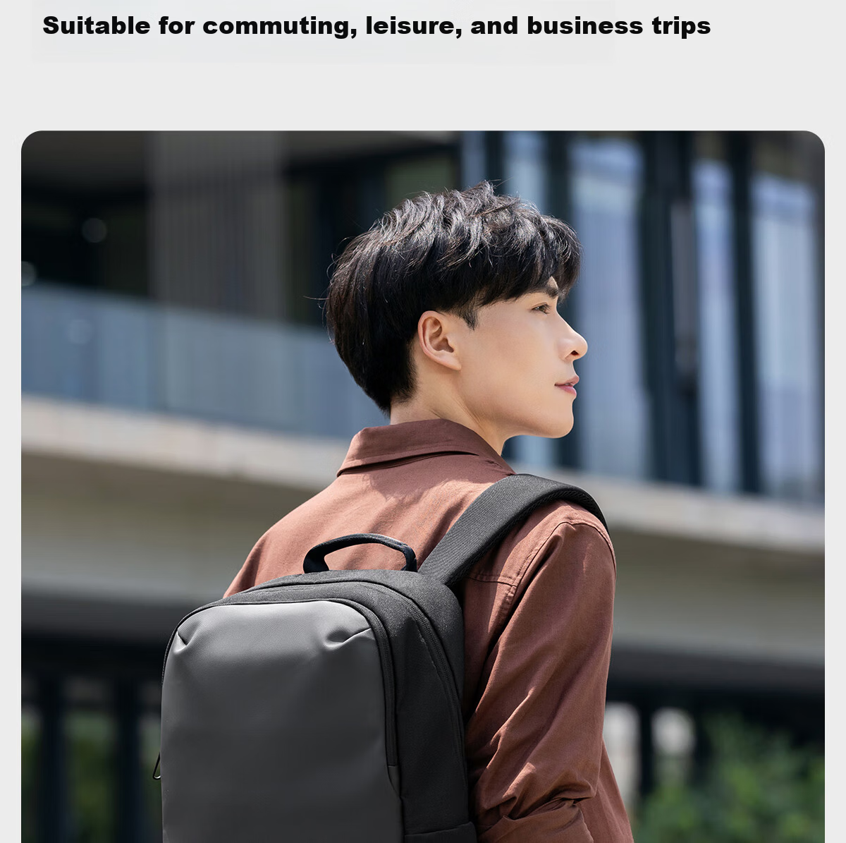 JINSHIWQ Laptop Backpack, Women's Large Capacity 16-Inch Notebook Bag, Fashionable Commuter Schoolbag, Travel Business Trip Bag 20