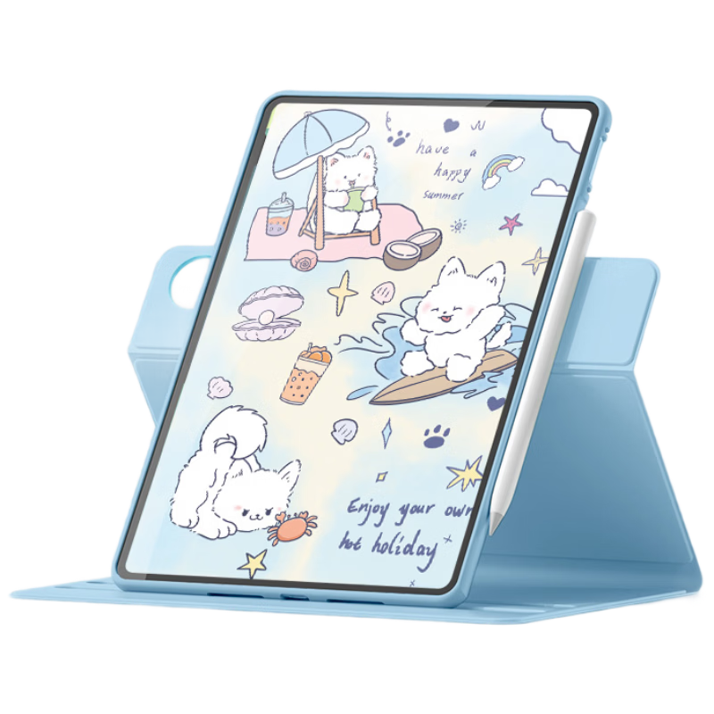 Shell Sister Xiaomi Pad 5/5 Pro Case Mi 5/5 Pro 2021 11-inch Tablet Cover 360-Degree Rotatable Horizontal and Vertical Stand Anti-Bend Protection