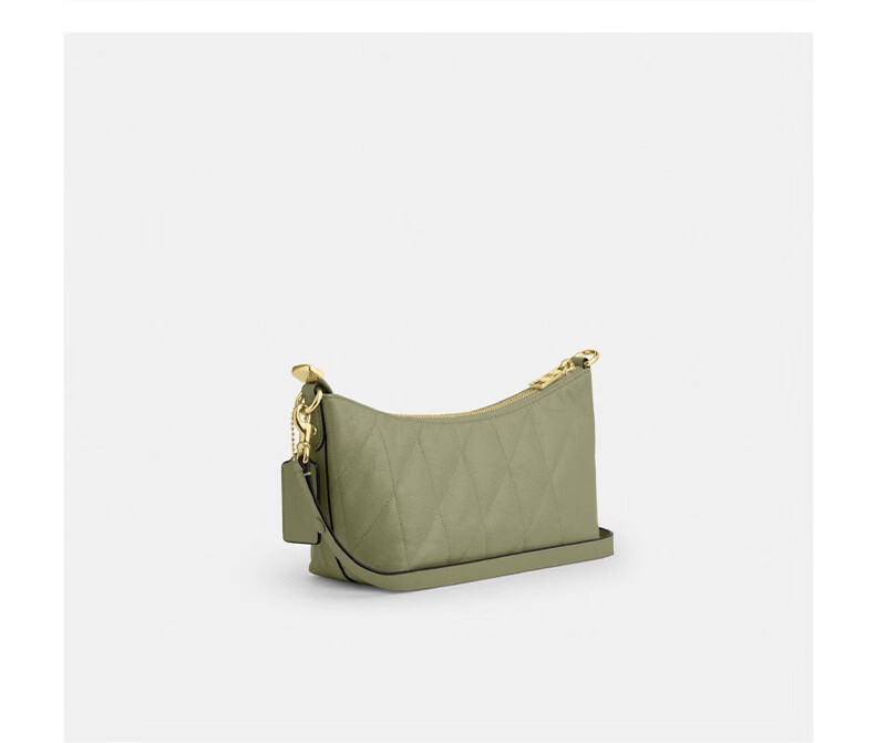 COACH Women's CAITLIN Quilted Detail Shoulder Crossbody Bag in Pistachio CDZ88 8