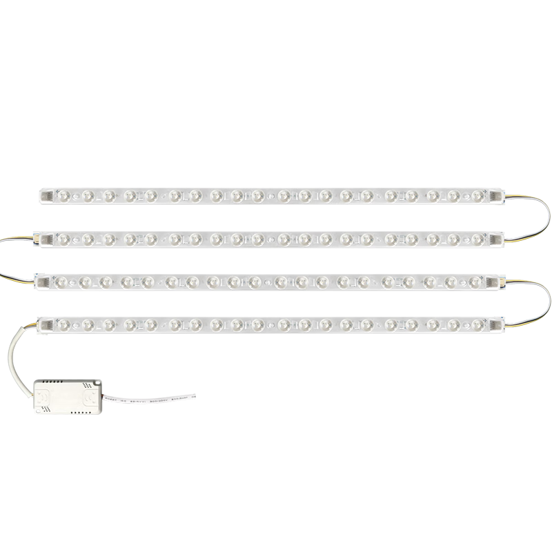 Shengbodun LED Strip Ceiling Light Replacement Lamp Core Magnet Replacement Living Room Renovation Light Strip Tube Tri-color 80W