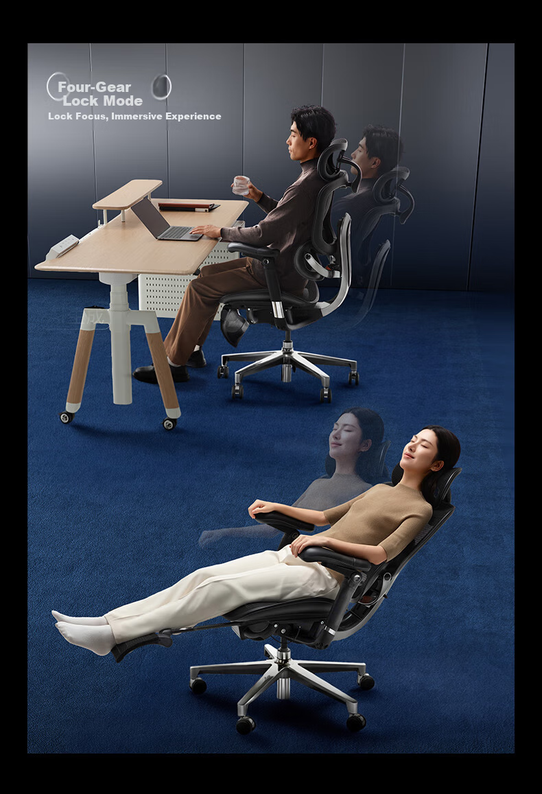 Sihoo C500 II / C300 II Ultra Ergonomic Computer Office Chair Human Engineering Seat 18