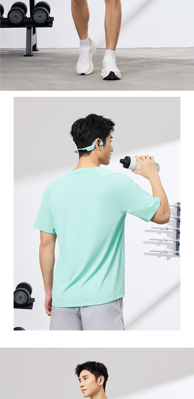 Jordan Men's Quick-Dry Technology T-Shirt 2026 Summer New Moisture-Wicking Sports Top 9