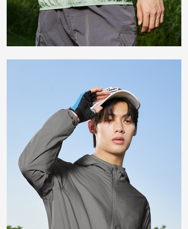 GENIOLAMODE Semir Group Men's Summer Lightweight Quick-Dry Breathable Sun Protection Jacket Outdoor Fishing Skin Jacket 23