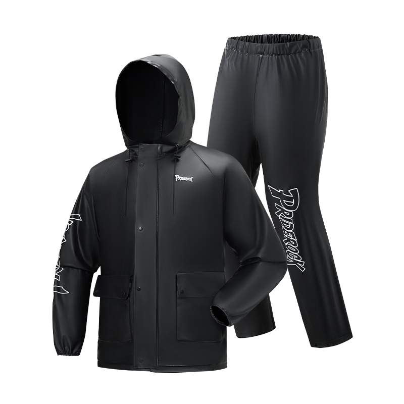 PRIDEROCK Motorcycle Raincoat Split-Type Electric Vehicle Rider Waterproof Breathable All-Weather Outdoor Rain Gear