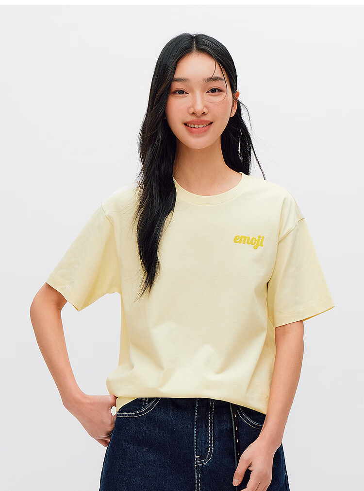 Semir Mall Edition | emoji™ Collaboration Series Women's Summer Printed Short Sleeve T-Shirt 2026 Clothing 101326100023 21