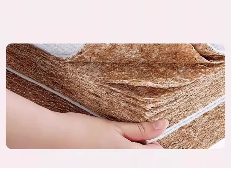 L&S Coconut Palm Mattress Foldable Firm Coconut Palm Tatami Natural Coconut Palm Mattress 6cm Thick CD39 1.8*2m 14