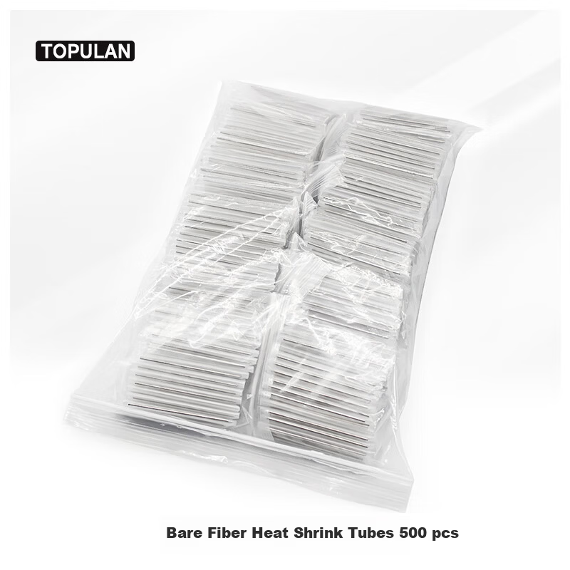 TOPULAN Fiber Optic Heat Shrink Tube Bare Fiber Fusion Splice Sleeve 60mm Heat Fusion Tube Protective Sleeve 1200pcs Fiber Optic Heat Shrink Tube Thin Tube R
