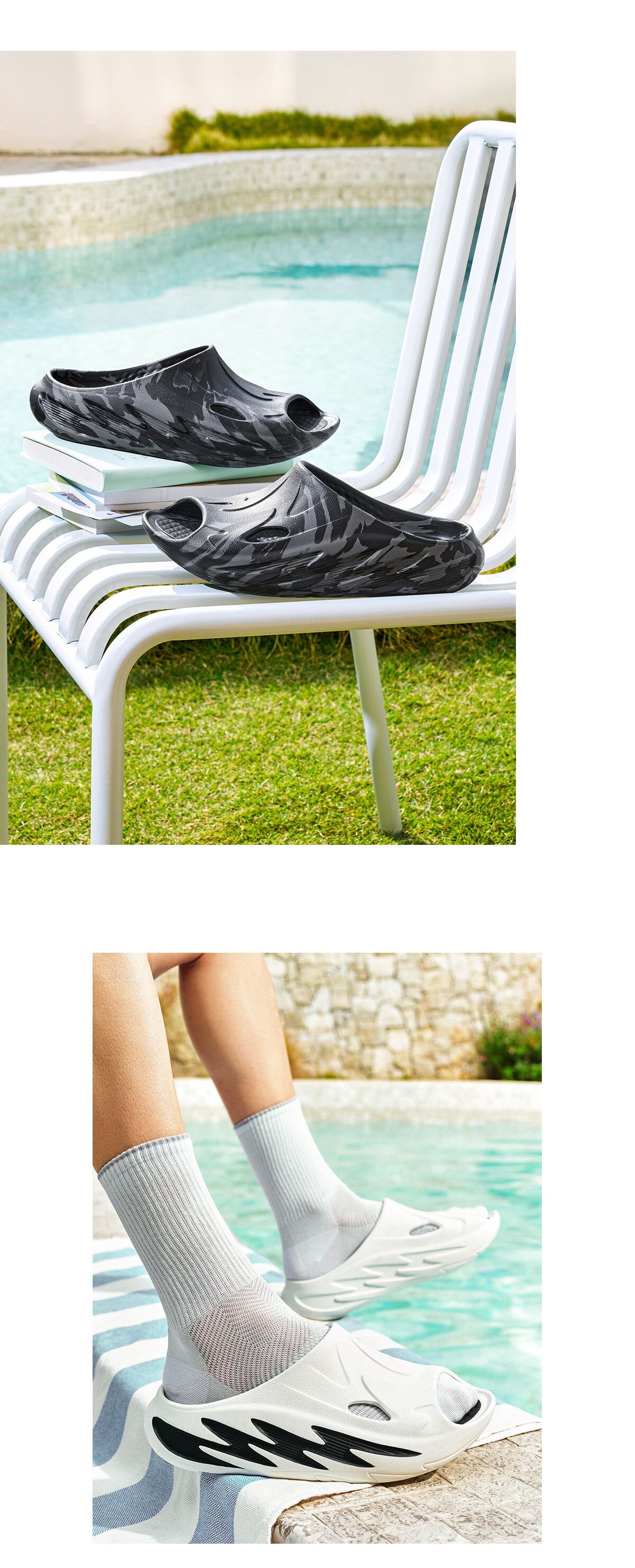 Anta C37 Sports Slippers | Summer Shock-Absorbing Non-Slip Basketball Slippers Outdoor Beach Shoes Comfortable Casual Sandals for Men 8