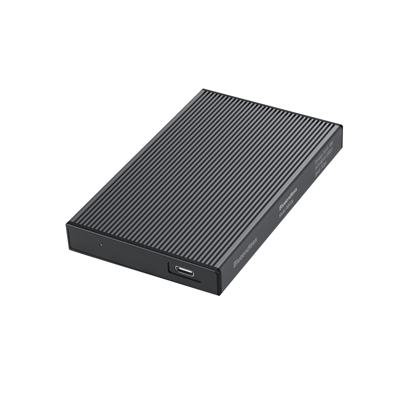 Lanshuo 2.5 Inch External Hard Drive Enclosure USB 3.1 Aluminum Alloy Cooling Case SATA HDD SSD Laptop External Reader 6Gbps Pen