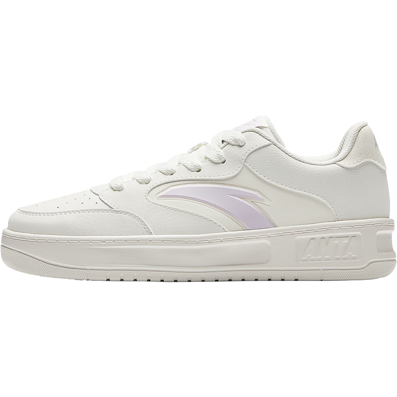 ANTA Lightweight 2 | Women's Skateboard Shoes, Breathable Summer Sneakers for Couples, Thick-Soled Wear-Resistant Height-Increasing Casual Shoes