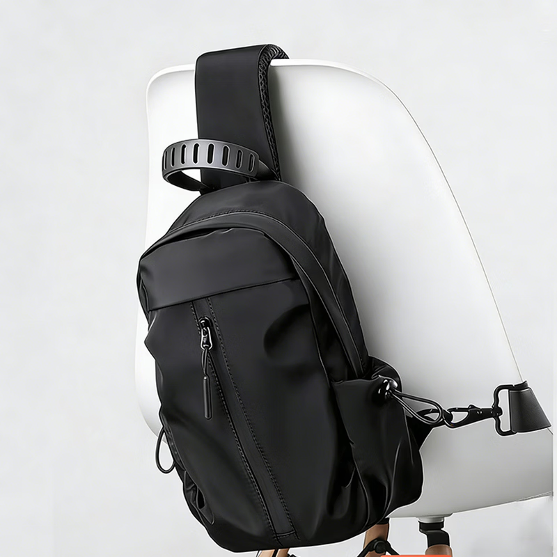 JEVI Crossbody Bag Unisex Simple Shoulder Bag Chest Bag Small Backpack Sports Style Birthday Gift