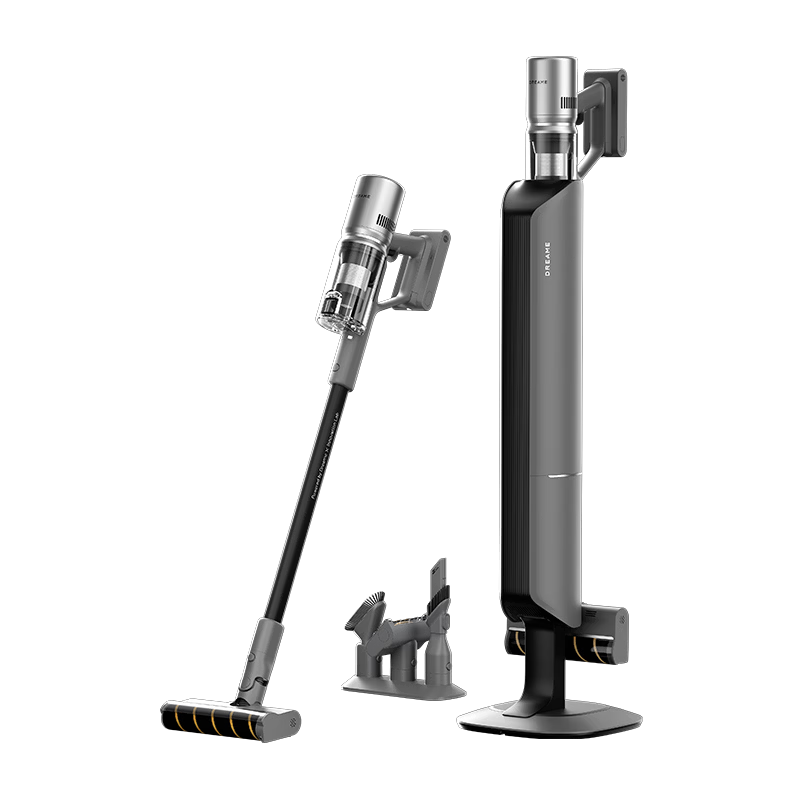 Dreame Z10 Station MAX Cordless Handheld Vacuum Cleaner with Self-Emptying Dustbin, 210AW Suction Power, Anti-Tangle Brush, 100-Day Maintenance-Free, Spring Festival Gala Edition