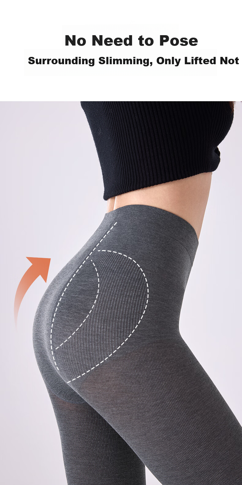 LangSha Women's Thermal Fleece Lined Leggings Autumn Winter Thickened Yoga Pants ZT9630 9