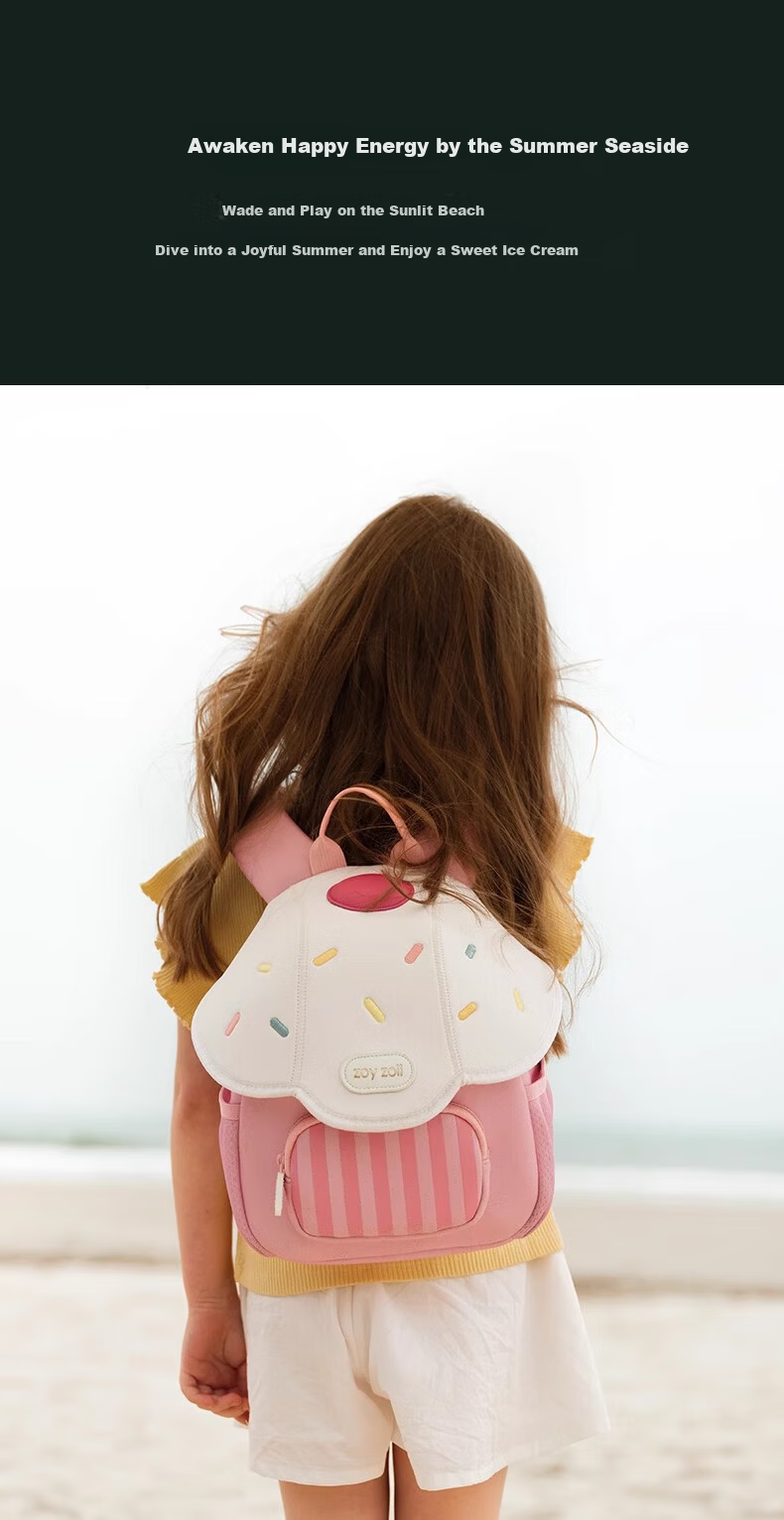 Zoy Zoii Children's Safety Pack Backpack for Boys And Girls, Anti-Lost School Bag for Toddlers, Cute Travel Backpack, Children's Day Gift 18