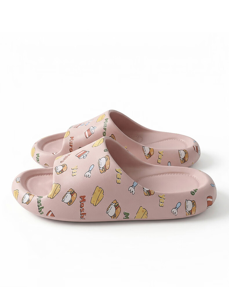 MashiMaro EVA Cartoon Cute Parent-Child Slippers Non-Slip Home Bathroom Kids Women's Sandals 16
