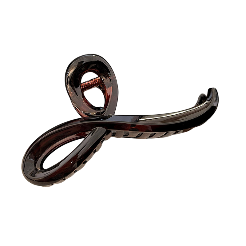 Baishang Yite Shark Clip Premium Elegant Spring Hair Claw 2026 New Simple Versatile Hairpin for Updo Hair Accessories