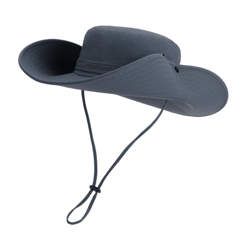 Ousen Sun Protection Hat for Men, Outdoor Fisherman Hat, Summer UV Protection Face Mask, Neck Guard, Fishing Sunshade, Wide Brim Hiking Hat