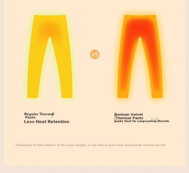 MiiOW [0 Polyester Cordyceps Care] Thermal Men's Warm Pants Thickened Autumn Men's Base Layer Pants Men's Thermal Underwear 6