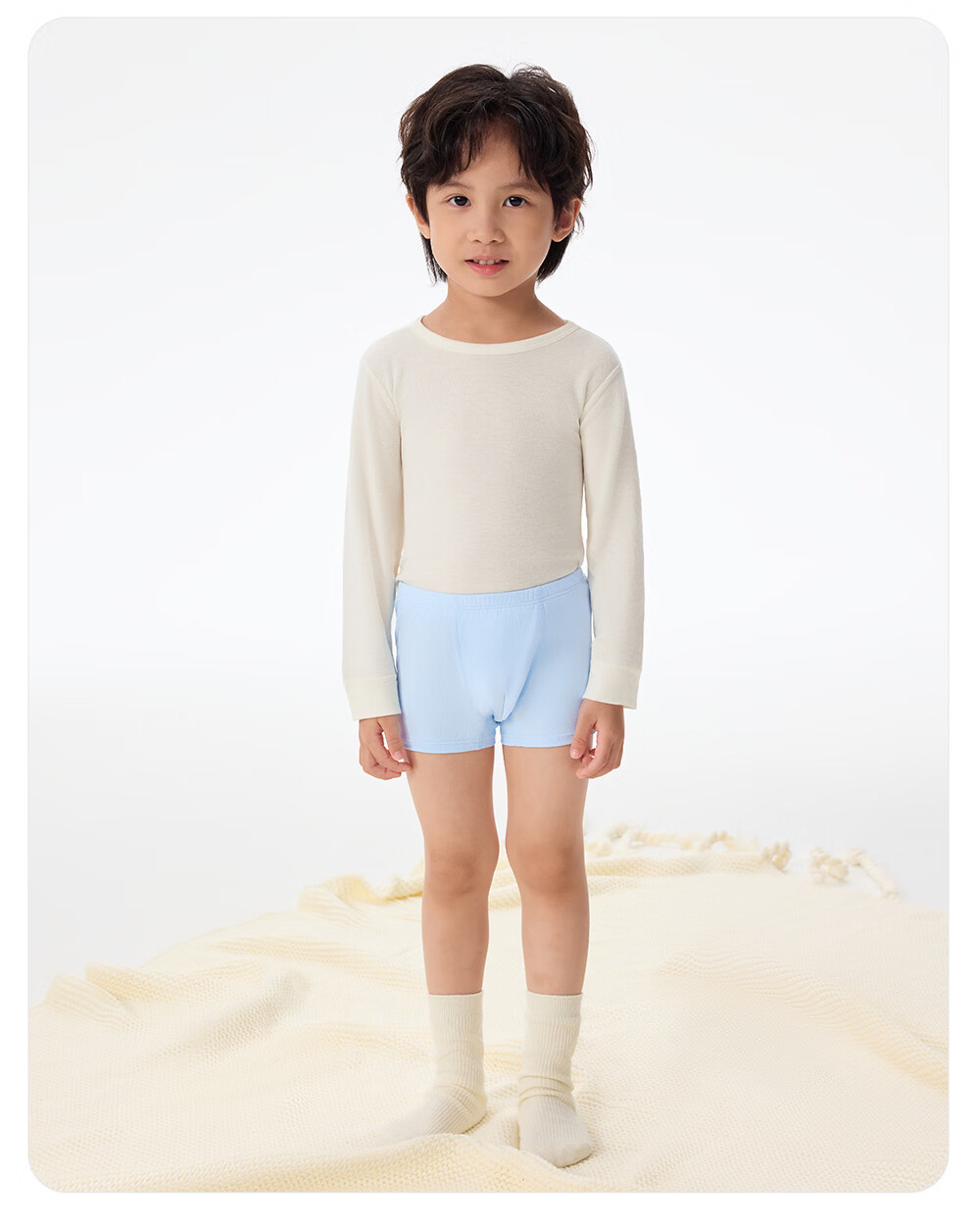 YEEHOO Children's Cotton Underwear, Girls' Boxer Briefs, Mid to Big Kids' Boyshorts, Comfortable Shorts That Don't Pinch the Bottom 29