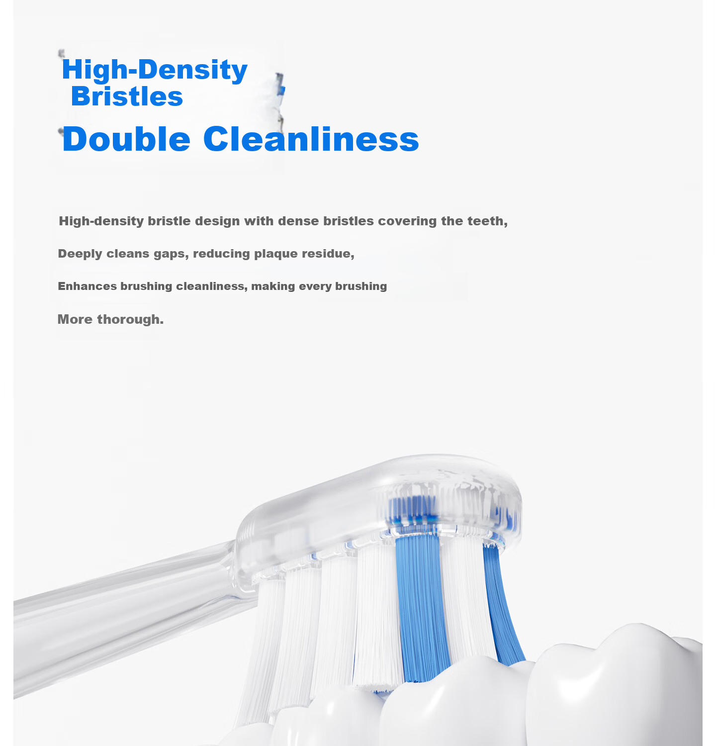 Infly Electric Toothbrush Sonic Vibration Soft Bristles Gum Care Rechargeable Smart Adult Unisex Couple Birthday Gift T20pro Silver Moonlight Silver 11