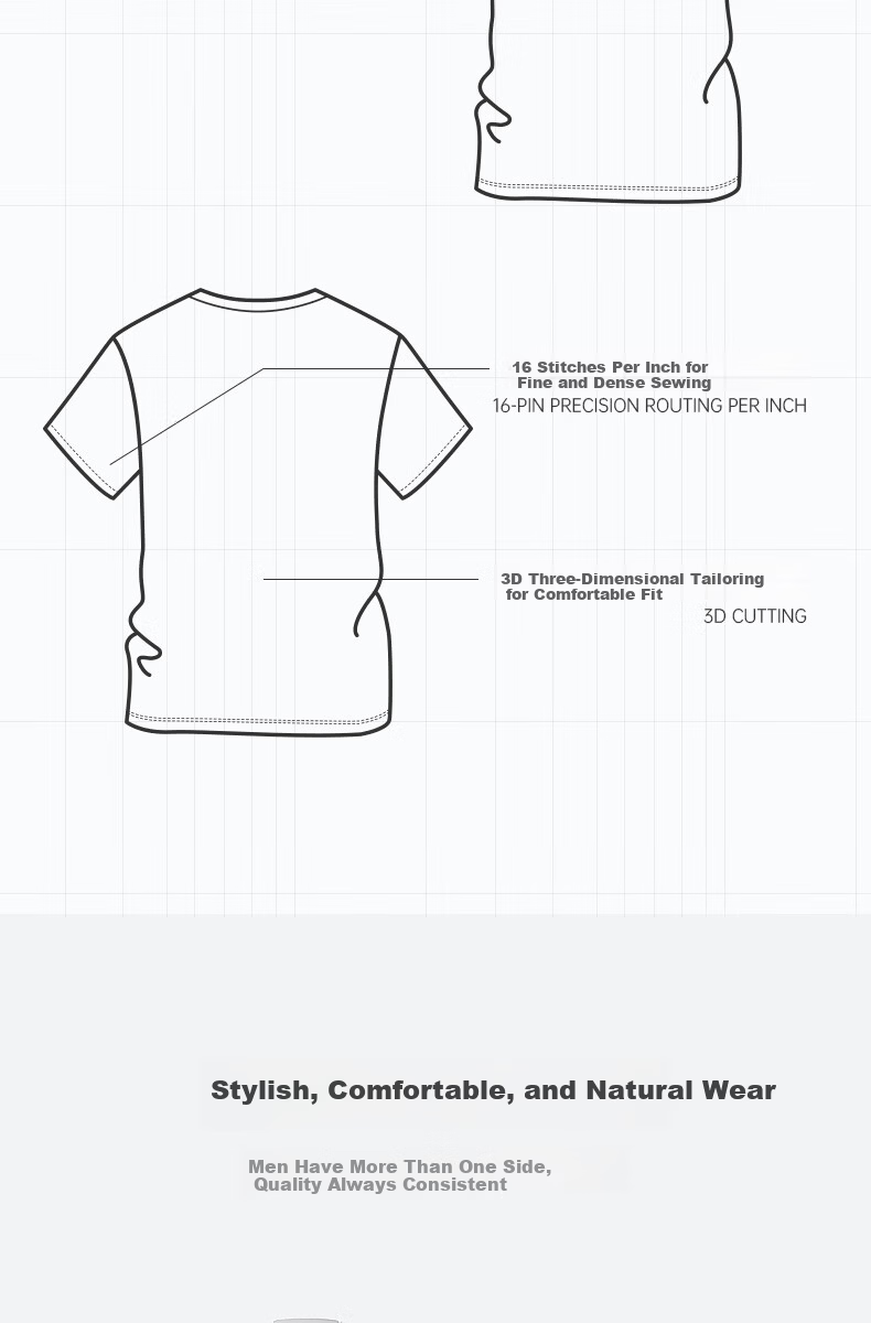 SEPTWOLVES Men's Short Sleeve 100% Cotton V-Neck T-Shirt Breathable Comfortable Basic White Tee 8