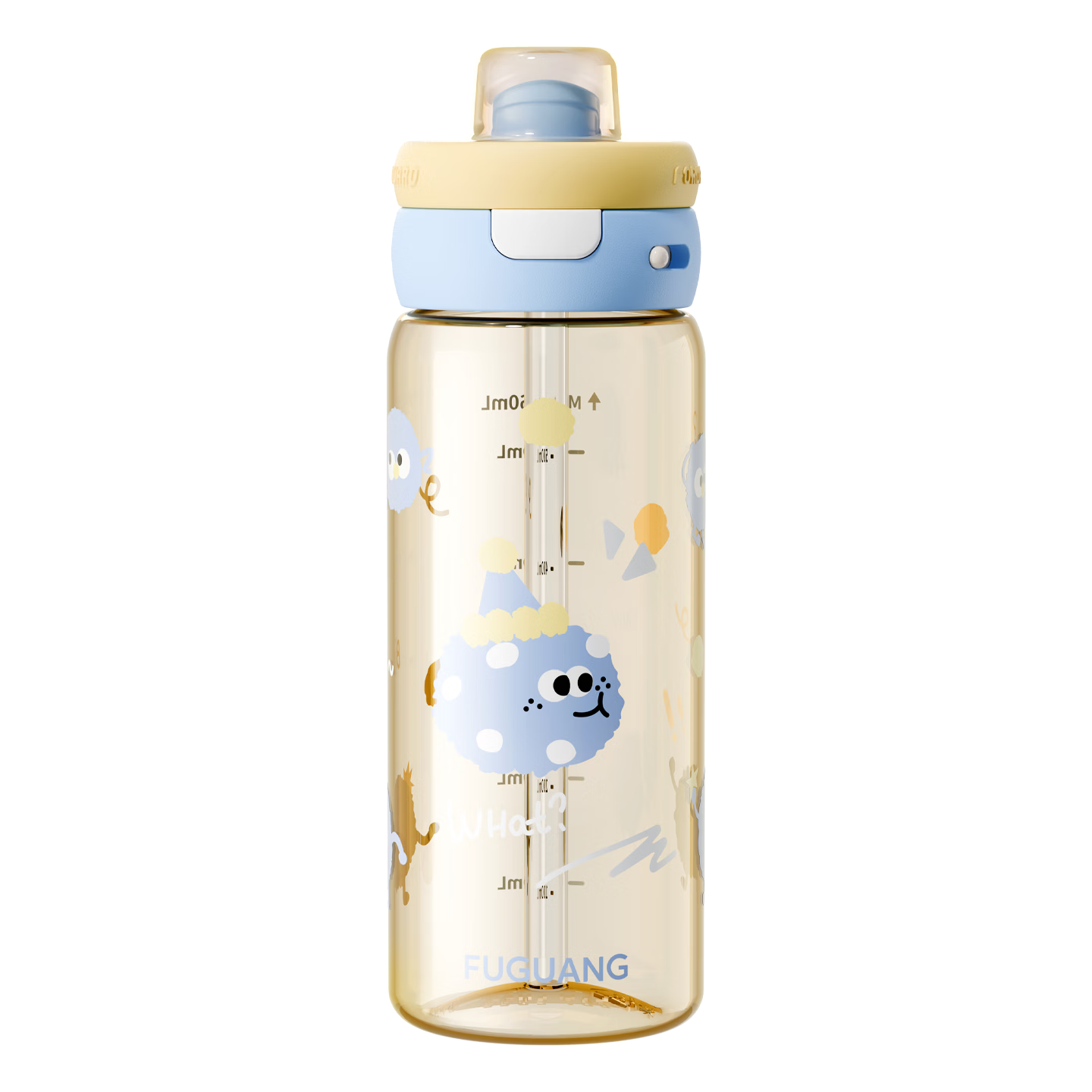 Fuguang Children's Student Plastic Water Bottle PPSU Portable Summer Sports Large Capacity Cup for Pregnant Women and Infants