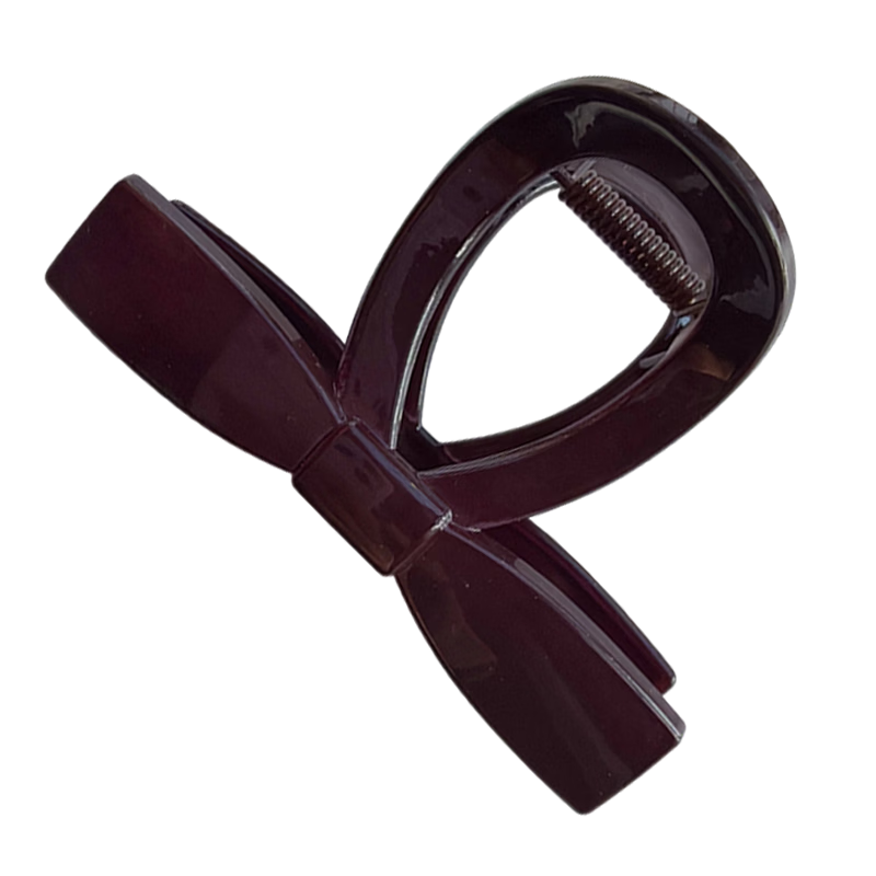 Baishang Yite Zhao Lusi Same Style Bowknot Hair Clip Women's High-End Large Shark Clip Medium Size 2026 New Model