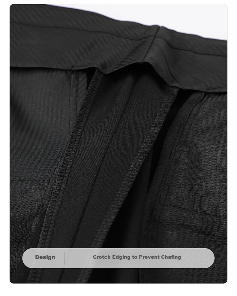 Langdeng Business Men's Formal Dress Pants Spring Autumn New Easy-Care Straight-Leg Commuter Suit Trousers for Men 21