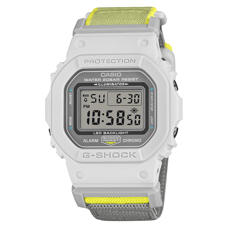 CASIO G-SHOCK Men's Digital Sports Watch DW-5600MNC-7A8 Student Electronic Japanese-Korean Style Gift for Boyfriend