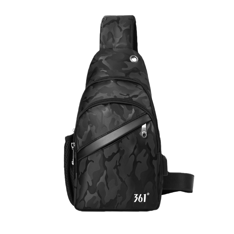 361° Men's Large Capacity Chest Bag Crossbody Sports Commuter Casual Cycling Shoulder Bag Phone Bag